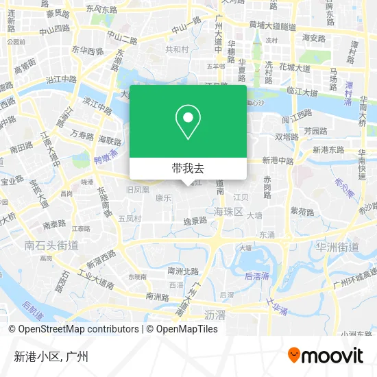 新港小区地图