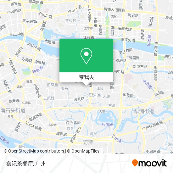 鑫记茶餐厅地图