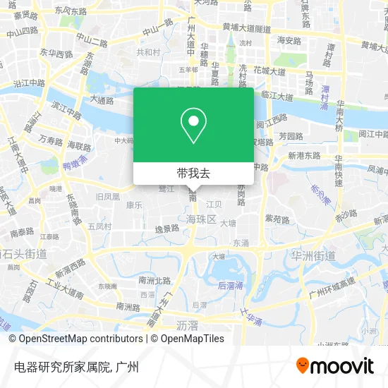 电器研究所家属院地图