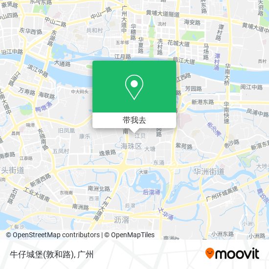 牛仔城堡(敦和路)地图
