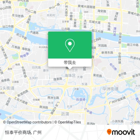 恒泰平价商场地图