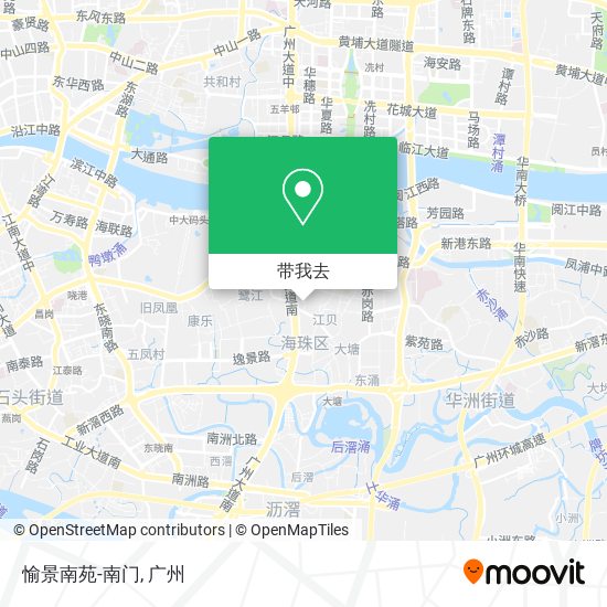 愉景南苑-南门地图