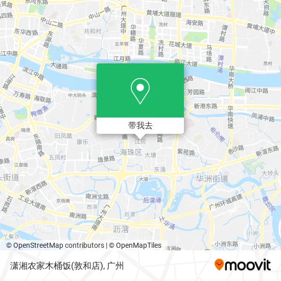潇湘农家木桶饭(敦和店)地图
