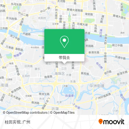 桂田宾馆地图