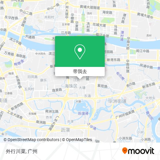 外行川菜地图