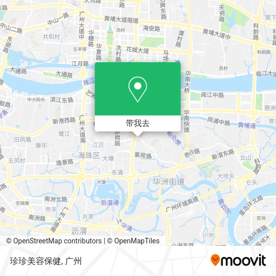 珍珍美容保健地图