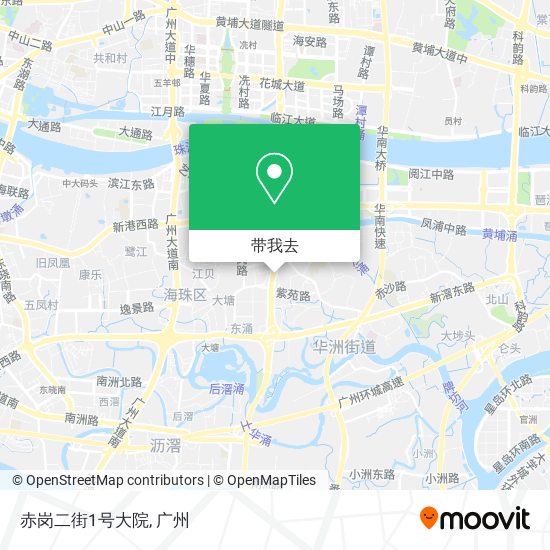 赤岗二街1号大院地图