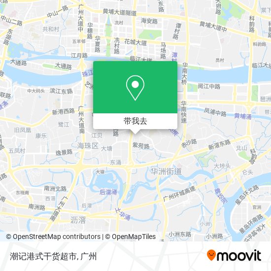 潮记港式干货超市地图