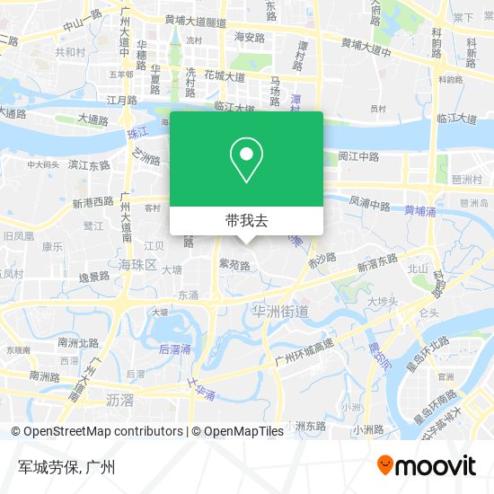 军城劳保地图