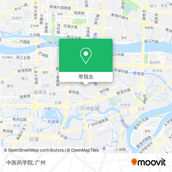 中医药学院地图