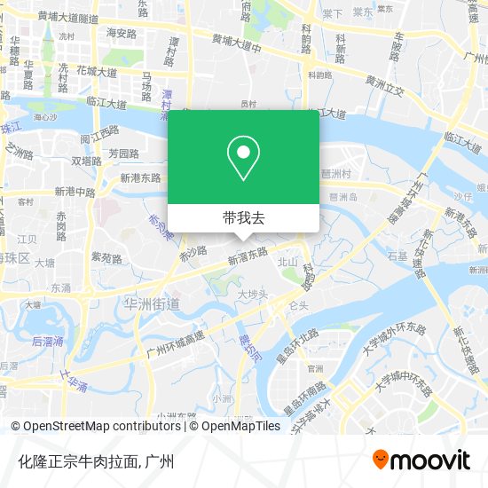 化隆正宗牛肉拉面地图