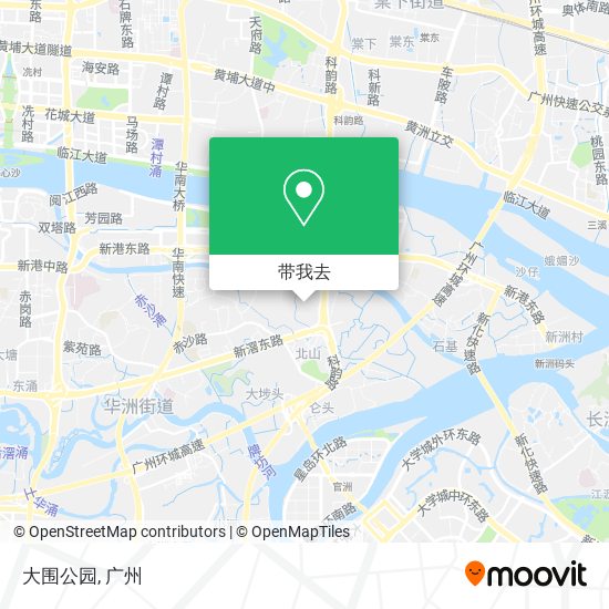大围公园地图