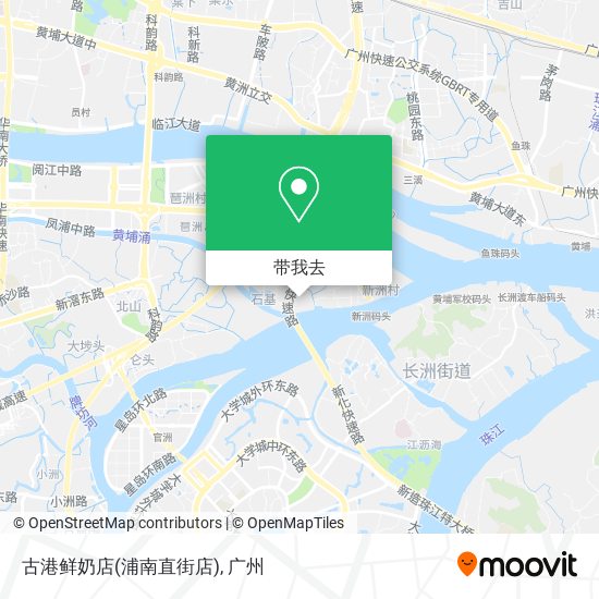 古港鲜奶店(浦南直街店)地图