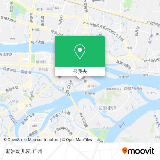 新洲幼儿园地图