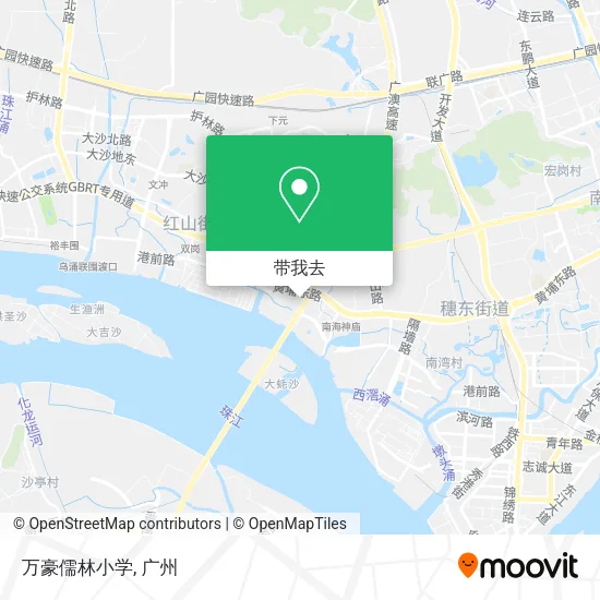万豪儒林小学地图