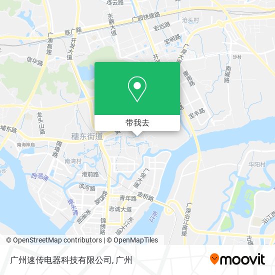 广州速传电器科技有限公司地图