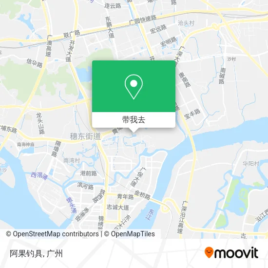 阿果钓具地图