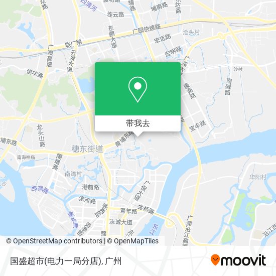 国盛超市(电力一局分店)地图