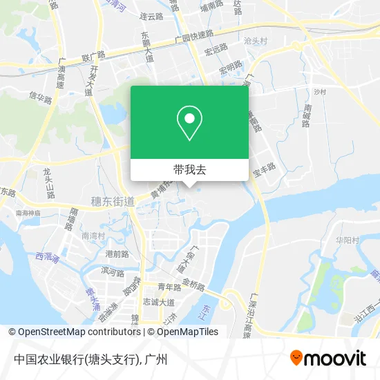 中国农业银行(塘头支行)地图