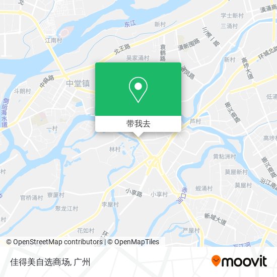 佳得美自选商场地图