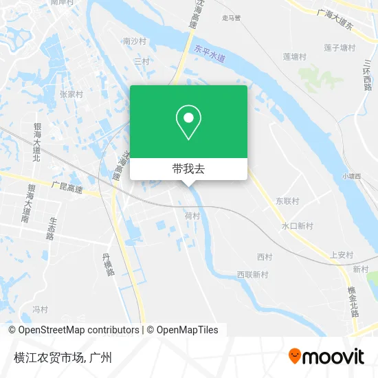 横江农贸市场地图