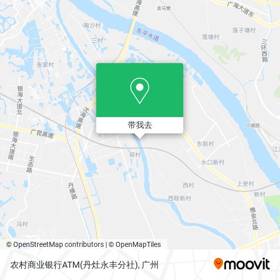农村商业银行ATM(丹灶永丰分社)地图
