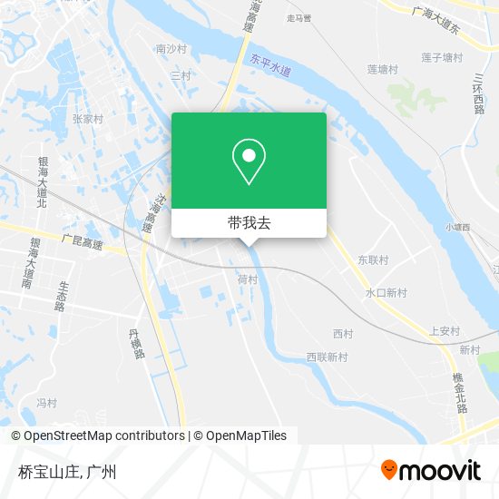 桥宝山庄地图