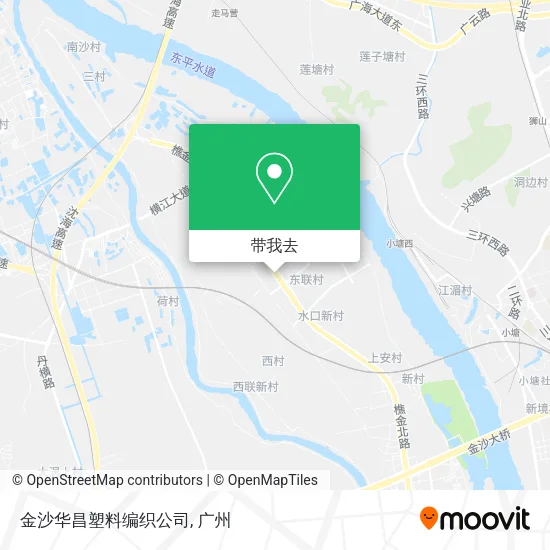 金沙华昌塑料编织公司地图