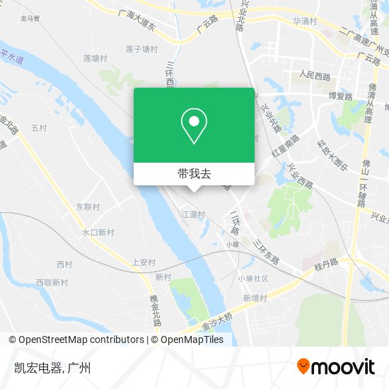 凯宏电器地图