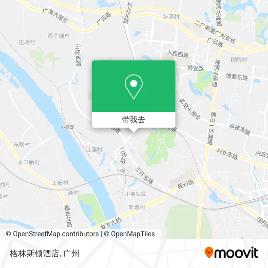 格林斯顿酒店地图