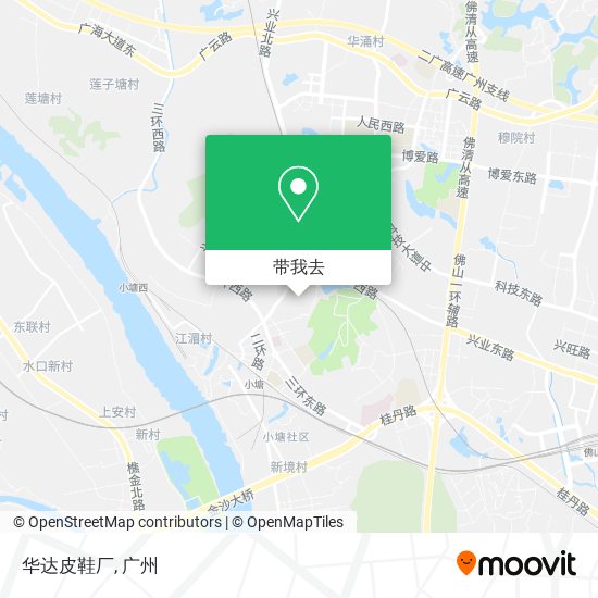 华达皮鞋厂地图