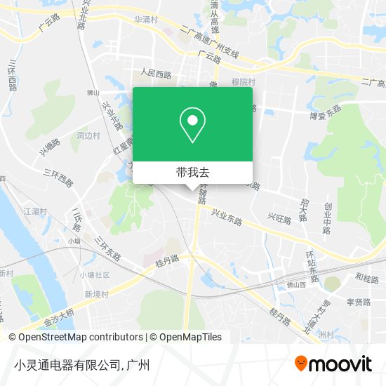 小灵通电器有限公司地图