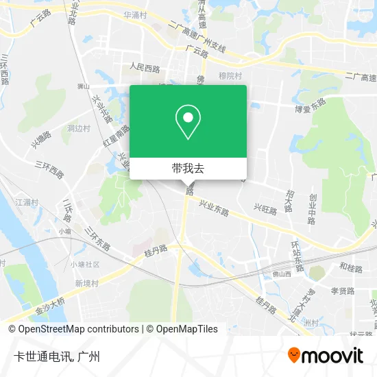 卡世通电讯地图
