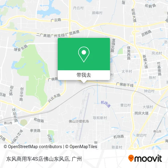 东风商用车4S店佛山东风店地图