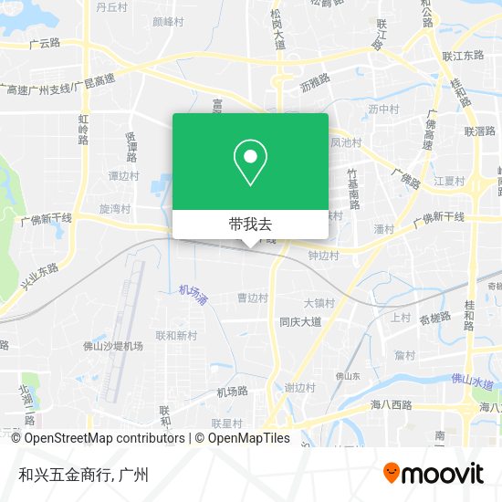 和兴五金商行地图