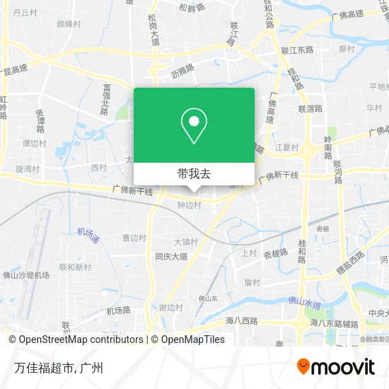 万佳福超市地图