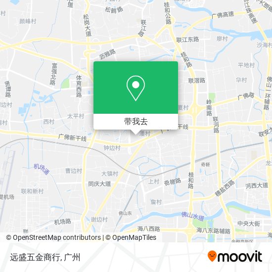 远盛五金商行地图