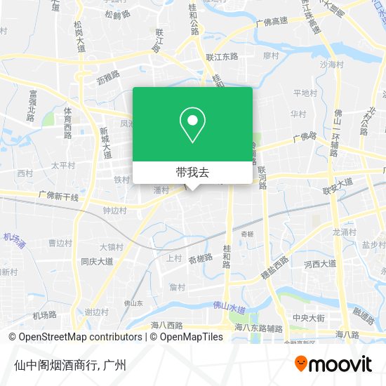 仙中阁烟酒商行地图