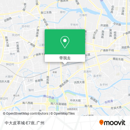 中大皮革城-E7座地图