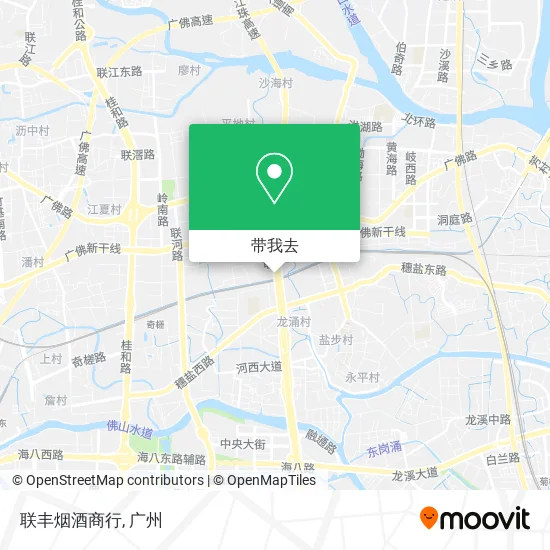 联丰烟酒商行地图