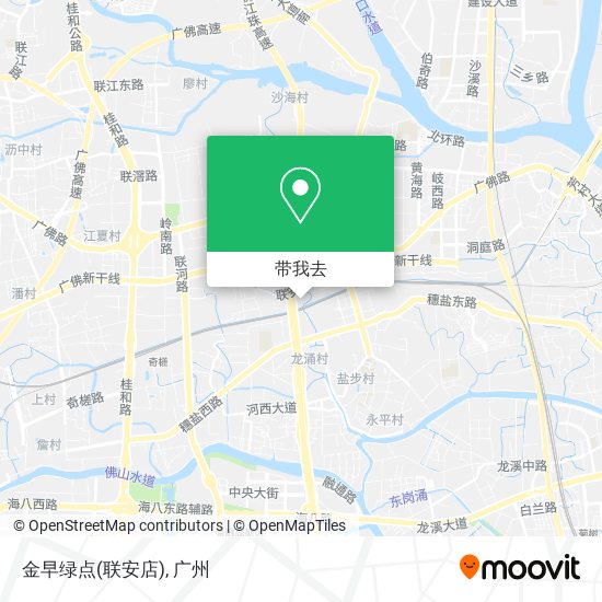 金早绿点(联安店)地图
