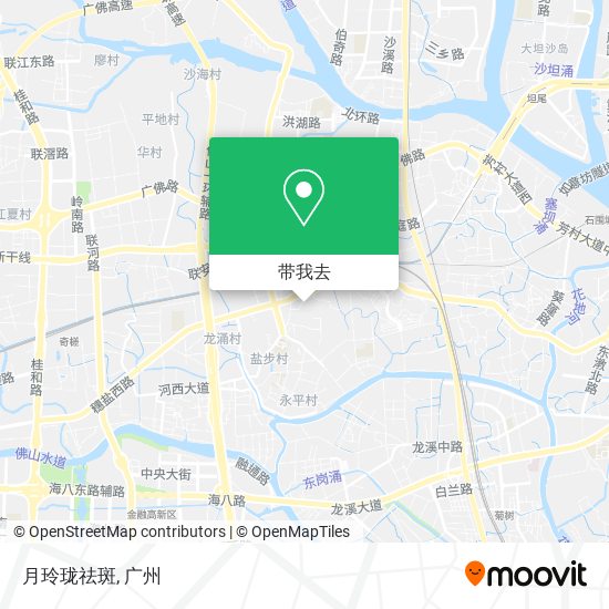 月玲珑祛斑地图