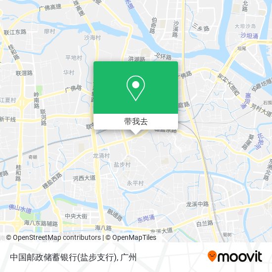 中国邮政储蓄银行(盐步支行)地图
