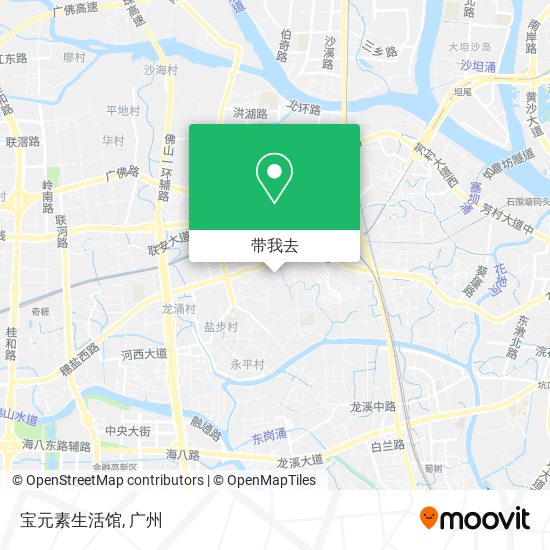 宝元素生活馆地图