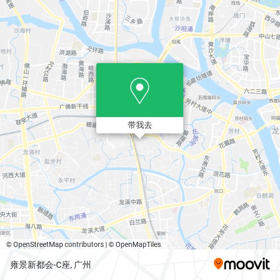 雍景新都会-C座地图