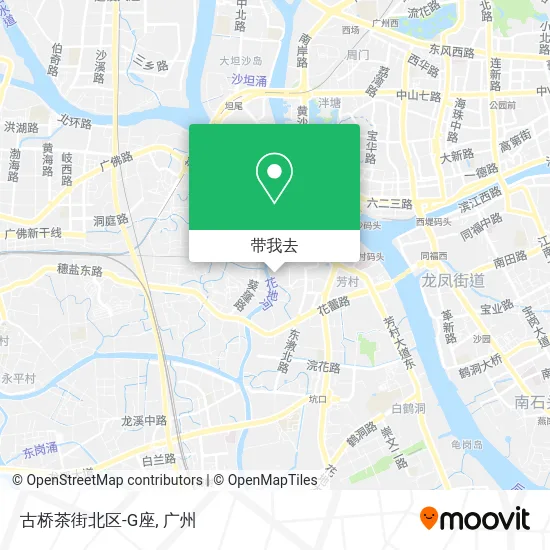古桥茶街北区-G座地图
