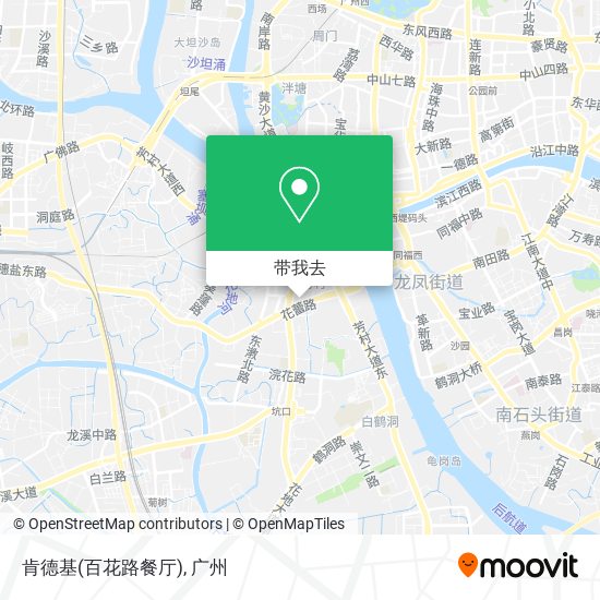 肯德基(百花路餐厅)地图