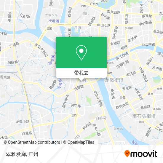 翠雅发廊地图