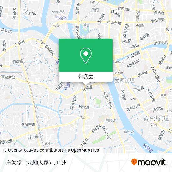 东海堂（花地人家）地图