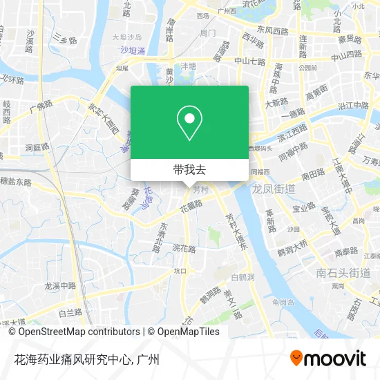 花海药业痛风研究中心地图